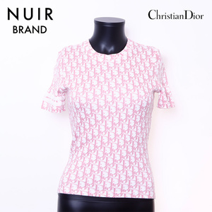 クリスチャンディオール Christian Dior 半袖Ｔシャツ Size:M トロッター ピンク