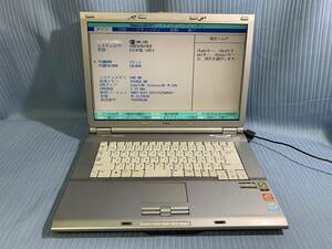 ♪♪送料無料！ジャンク　ノートPC NEC LaVie LL370/J PC-LL370JD BIOS起動OK! 428A-A3B586♪♪