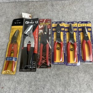 【アウトレット品】 SATTO MKK HIT パワーカッター 鉄板鋏 バラバラ 6本セット 工具 sp-032-033