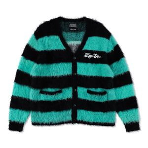 【新品未使用】 23AW 24 新品 WIND AND SEA HYSTRIC GLAMOUR ウィンダンシー ヒステリックグラマー WDS KNIT CARDIGAN カーディガン MINT M