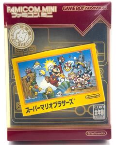 【新品未使用】任天堂 Nintendo GBA ゲームボーイアドバンス ソフト ファミコンミニ スーパーマリオブラザーズ