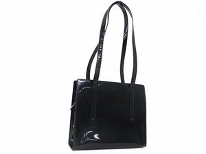 1円 PRADA プラダ レザー ショルダーバッグ トートバッグ 肩掛け レディース ブラック系 FB1904