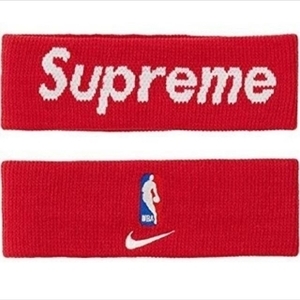 レア 新品 国内正規 19SS Supreme Nike NBA Headband Red シュプリーム ナイキ コラボ ヘッドバンド 赤 レッド ボックスロゴ