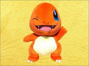 ポケットモンスター サン＆ムーン でっかいコロっとまんまるぬいぐるみ ～ヒトカゲ・ゼニガメ・フシギダネ～〔ヒトカゲ〕／１点 新品