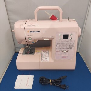 ★動作確認済 JAGUAR ジャガー コンピューター 電動 ミシン 家庭用 CD-2204MP 裁縫 手作り かんたん操作 多機能 ヤケ ツマミ欠品★