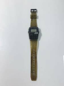 1nネコ CASIO カシオ 腕時計 DATA BANK データバンク DBC-63 1276 DINO ZONE ダイノゾーン TELEMEMO 50 テレメモ メンズ デジタル ジャンク