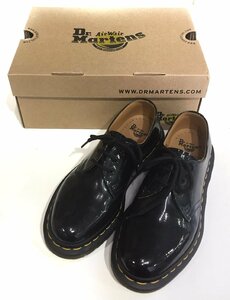 DR.MARTENS ドクターマーチン 10084001 シューズ UK4(23cm程度) 3ホール パテントレザー エナメル レースアップ 箱付