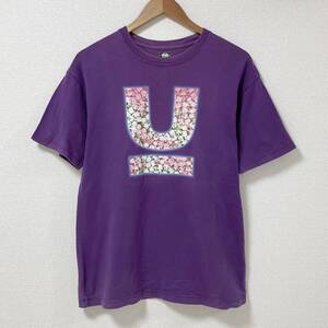 2001SS UNDERCOVER chaotic discord スプレー Uロゴ パープル 紫 Mサイズ アンダーカバー 半袖 カットソー Tee VINTAGE archive 4040306