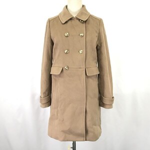 ボタン欠け特価☆シップス/SHIPS★ウール/ピーコート【36/レディースS/ベージュ/beige】Coat/Jacket/Jumper◆BH457