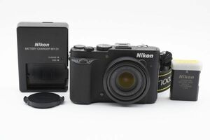【1円】 Nikon COOLPIX S7700 ブラック コンパクトデジタルカメラ ニコン クールピクス 本体 中古 ジャンク 送料無料 45822529