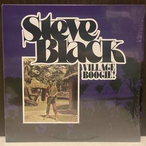 LP/アフロ/鬼レアPSYCHEDELIC AFRO FUNK/ブギー大傑作！STEVE BLACK/VILLAGE BOOGIE/PMG007LP/ナイジェリア