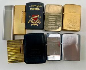 【10/45ES】Zippo dunhill S.T. Dupont その他 ライター まとめ 着火未確認