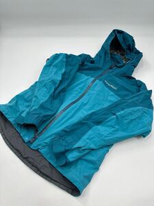 希少/美品 GORE-TEX レディース/mont bell/ドロワット パーカー ナイロン ジャケット/M/モンベル マウンテンパーカ アウトドア ladie