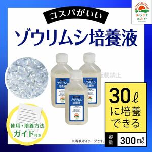 【ゾウリムシ培養液　300ml　30L培養分　送料無料】メダカ めだか 金魚 ミジンコ　ゾウリムシ　クロレラ　 針子　PSB ゾウリムシ培養に