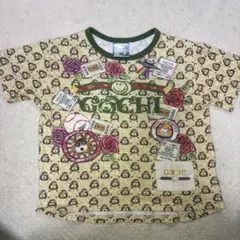 GOCHI 花とキャラクター Tシャツ 100cm ジャム