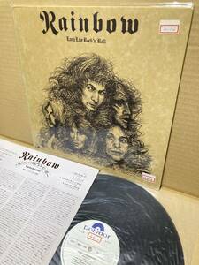 PROMO MPF1156！稀LP！レインボー Rainbow / Long Live Rock