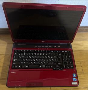 ジャンク NECノートパソコン / LaVie LL750 W /PC-LL750WG6R /CPU Core i5 /メモリ2GB /HDD500GB/15.6インチ