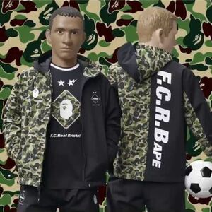 【新品未使用】 19SS 新品 FCRB A BATHING APE f.c real bristol エフシーレアルブリストル エイプ SOPH BAPE PRACTICE JACKET ジャケット