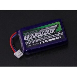 Turnigy nano-tech 7.4V 450mAh 65C130C リポバッテリー★ホビーショップ青空