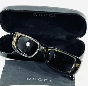 ◇1円 ★ GUCCI グッチ サングラス 135 GG2409/ N／S 7NR 49口19 ダークグリーン ケース入りサイドロゴ ③