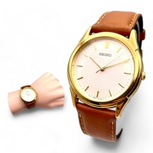 希少 良品■稼働 SEIKO セイコー メンズ 腕時計 デッドストック V701-1920 N636-259-5