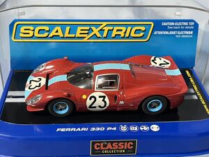 SCALEXTRIC 製　　スロットカー　フェラーリ 330 P4 1/32