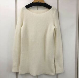 美品！FOXEY カシミヤ100% ロング丈 ニット トップス(38)28884