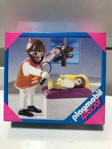 playmobil SPECIAL プレイモービル 4623 小児科　ドクター　赤ちゃん　くまさん　廃盤　貴重　未開封