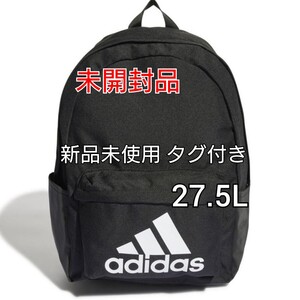 アディダス クラシック バッジ オブ スポーツ バックパック 新品未使用 タグ付き 27.5L リュックサック リュック 黒 