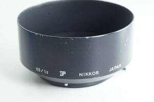 6A『並品』NIKON Nikon f=55mm F1.2 Auto NIKKOR 55mm F1.2用 (New) NIKKOR 55mm F1.2 Ai NIKKOR 55mm F1.2 ニコン レンズフード