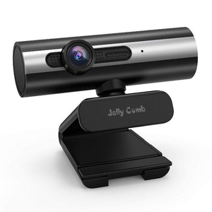  Jelly Comb ウェブカメラ 92 フルHD 1080p 200万画素 オートフォーカス デュアルマイク 360°調整 高画質