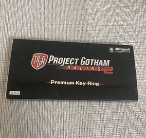 未使用/非売品/PROJECT GOTHAM RACING2/PREMIUM KEY RING/プロジェクトゴッサムレーシング/キーホルダー/予約特典