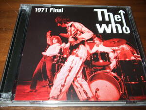 The Who《 1971 FINAL 》★ライブ2枚組