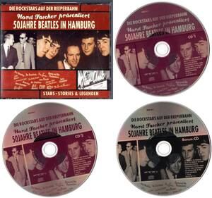 3CD【50 JAHRE BEATLES IN HAMBURG（EU 2010年製）】Beatles ビートルズ