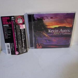 輸入盤に日本語解説と帯付 【CD】Kevin Ayers Alive In California ケヴィン・エアーズ アライヴ・イン・カリフォルニア【中古品】MSIL045