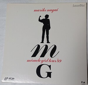 レーザーディスク mariko nagai miracle girl tour ′89