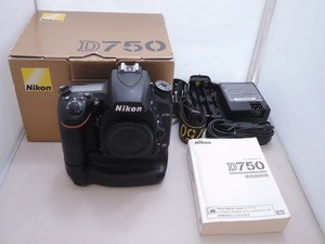 ニコン Nikon デジタル一眼レフカメラ ボディ フルサイズ D750/MB-D16