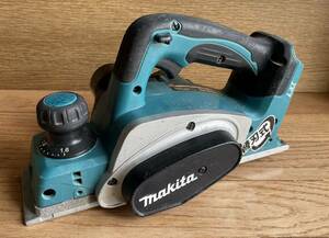 中古 マキタ makita 14.4V充電式カンナ KP140D 本体のみ kp140 4-6Ah使用可能モデル