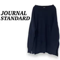 【JOURNAL STANDARD】クルーネックプルオーバー　長袖　ニット