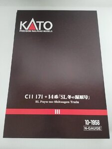 KATO 10-1958 C11 171+14系「SL冬の湿原号」 6両セット　蒸気機関車　Nゲージ