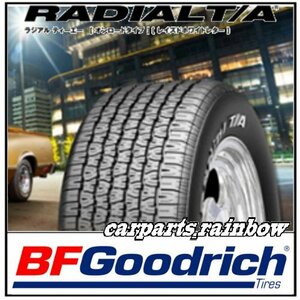 ★新品・正規品★グッドリッチ BFGoodrich RADIAL T/A ラジアルティーエー 245/60R14 (P245/60R14) 98S★ホワイトレター★4本価格★