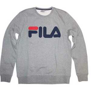 【XL】FILA フィラ/クルースウェット/REGOLA SWEAT/グレー