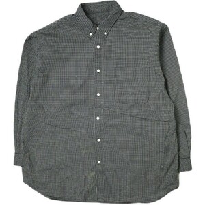 SSZ x MIN-NANO エスエスズィー ミンナノ 23AW 別注 BLACK CHECK SHIRT ブラックチェック オーバーサイズBDシャツ 11-11-0635-139 L BEAMS