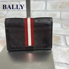 BALLY  名刺入れ　カード入れ　レザー　Hecke　コラボ　ダークブラウン