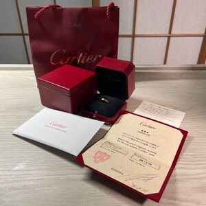 カルティエ Cartier ラブリング リング 指輪 18K ピンクゴールド 11号 証明書 ケース