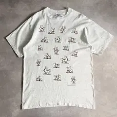 90s USA製 SOFTEE 四十八手 牛 エロTシャツ