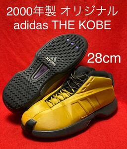 2000年製 adidas THE KOBE US10 (28cm) オリジナル アディダス ザ コービー レイカーズ　復刻版 クレイジー CRAZY１ ブライアント ONE