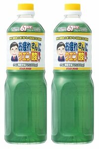 スター食品工業 お疲れさんにクエン酸 1L 10倍希釈用×2本