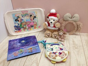 ◇ディズニー 《未開封品あり》TDS ダッフィー＆フレンズ 6点 ぬいぐるみ カチューシャ ポーチほか 8X128 【80】