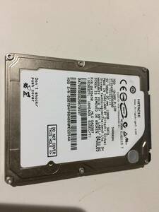 中古品 HGST HITACHI HTS545012B9SA00 120GB S-ATA接続 現状品